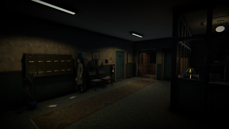 Lobby — Mrs. Durand